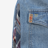 Jeans | Blue Checks | 3-4Y