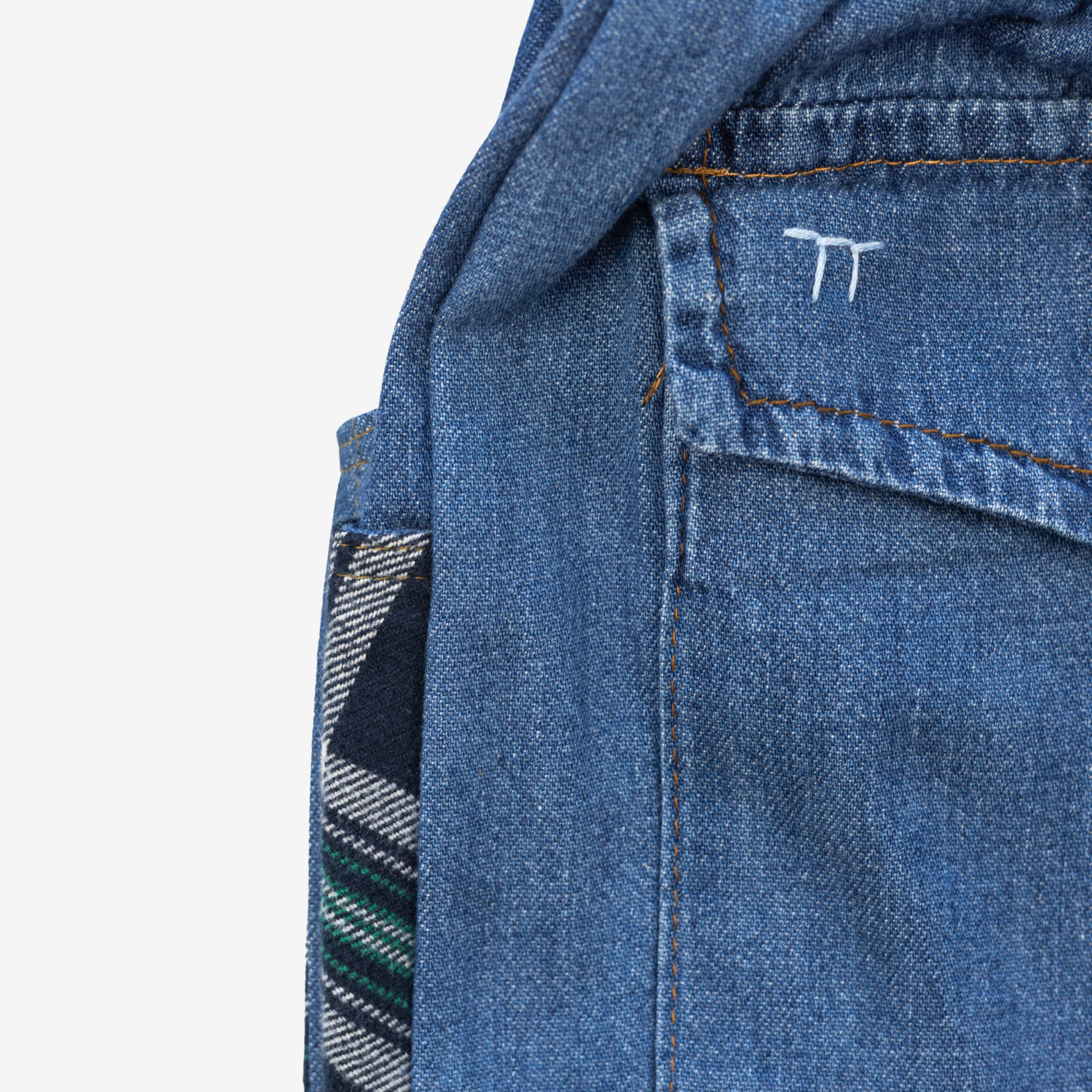 Jeans | Blue Checks | 2-3Y