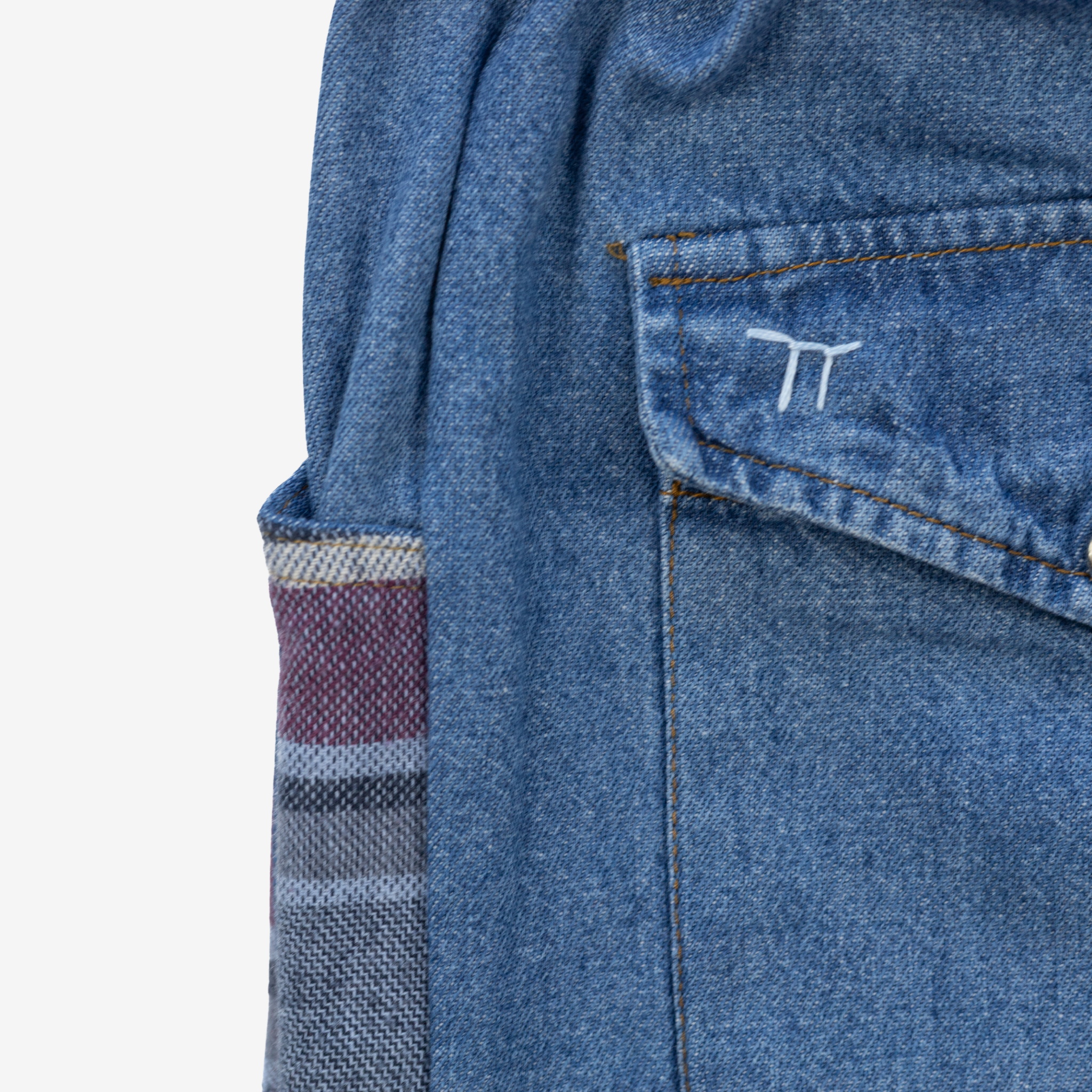 Jeans | Blue Checks | 1-2Y