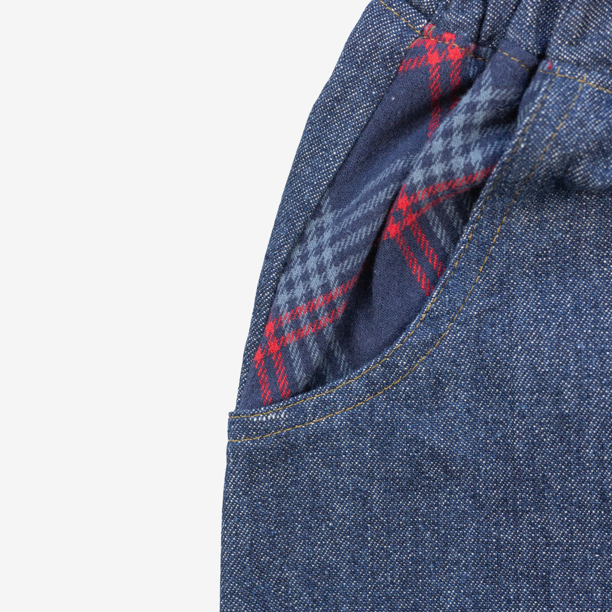 Jeans | Blue Checks | 1-2Y