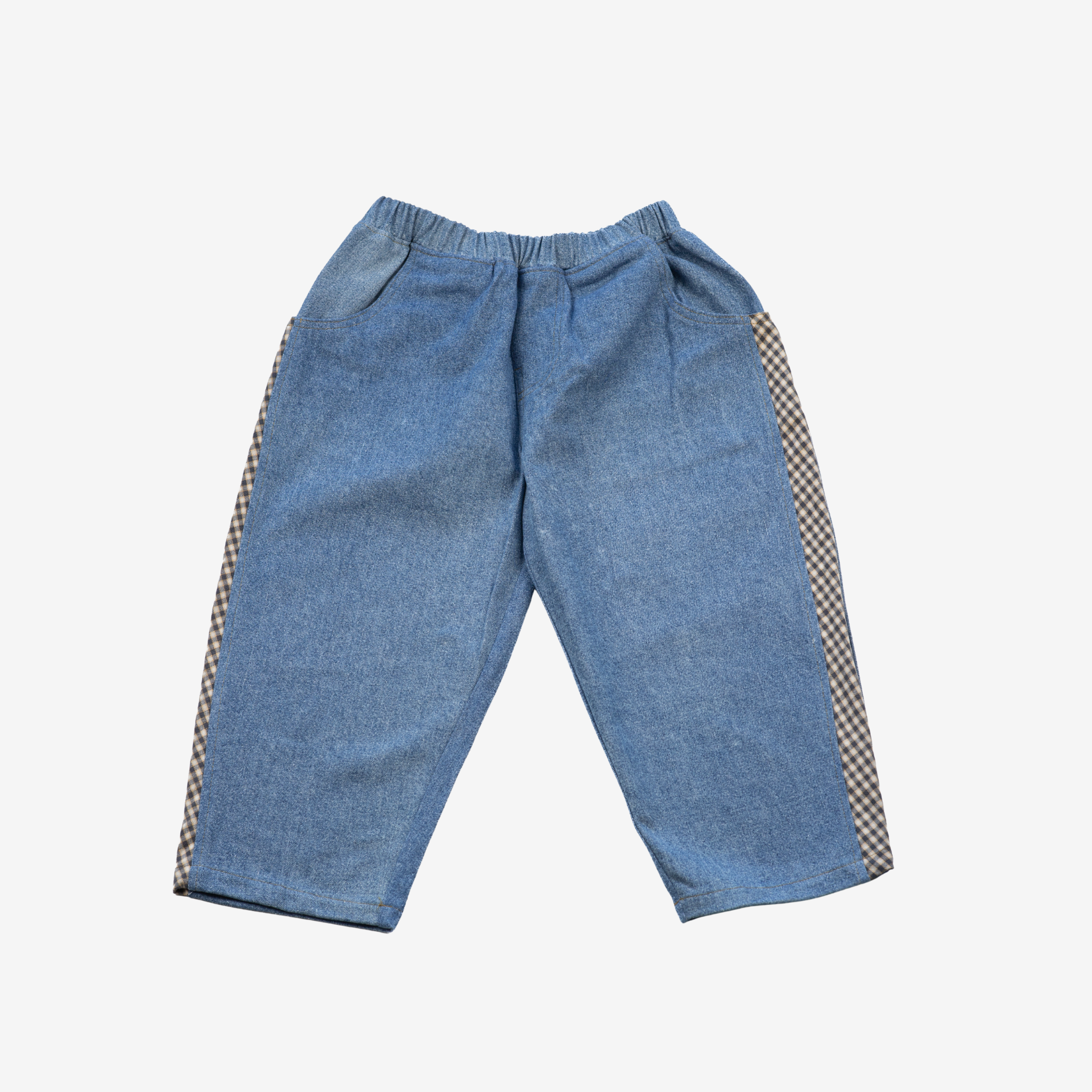 Jeans | Green Checks | 2-3Y