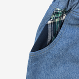 Jeans | Green Checks | 1-2Y