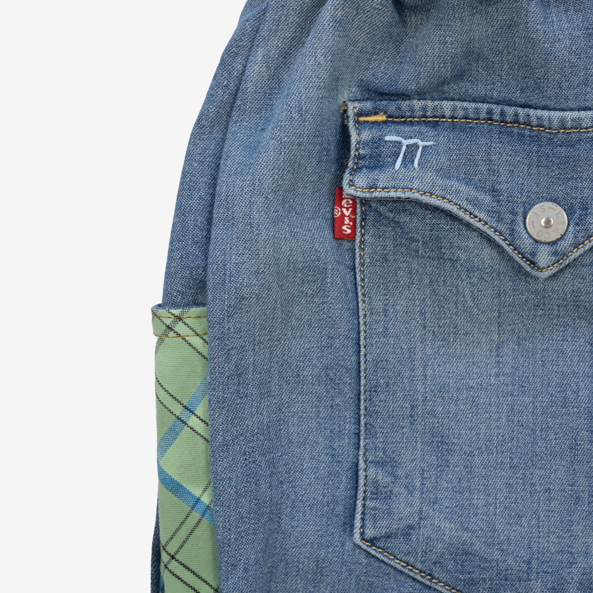 Jeans | Green Checks | 1-2Y