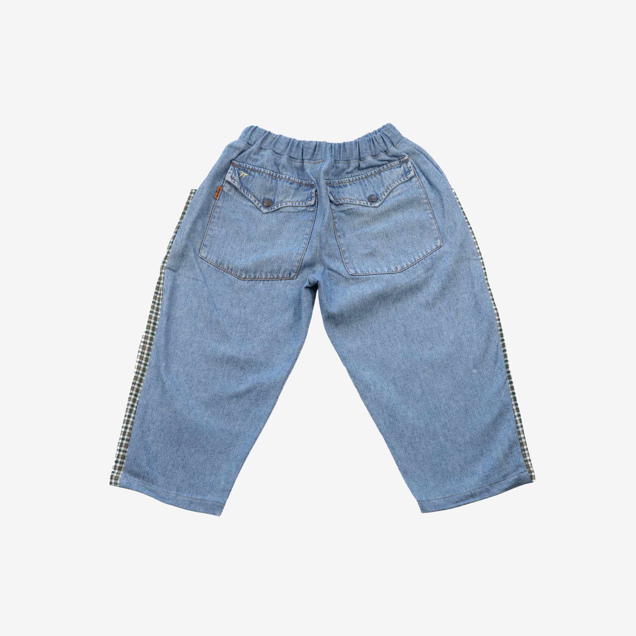 Jeans | Green Checks | 2-3Y