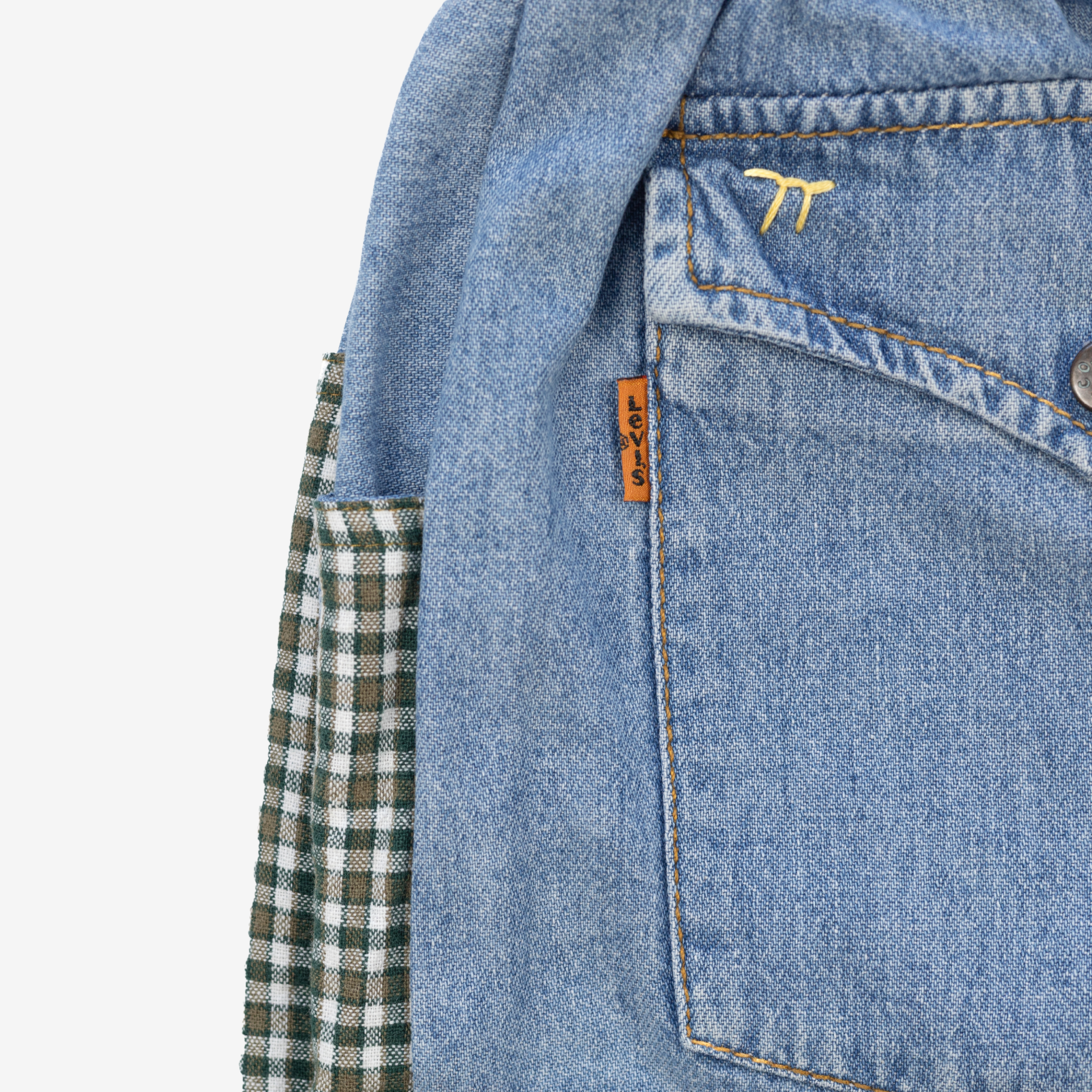 Jeans | Green Checks | 2-3Y