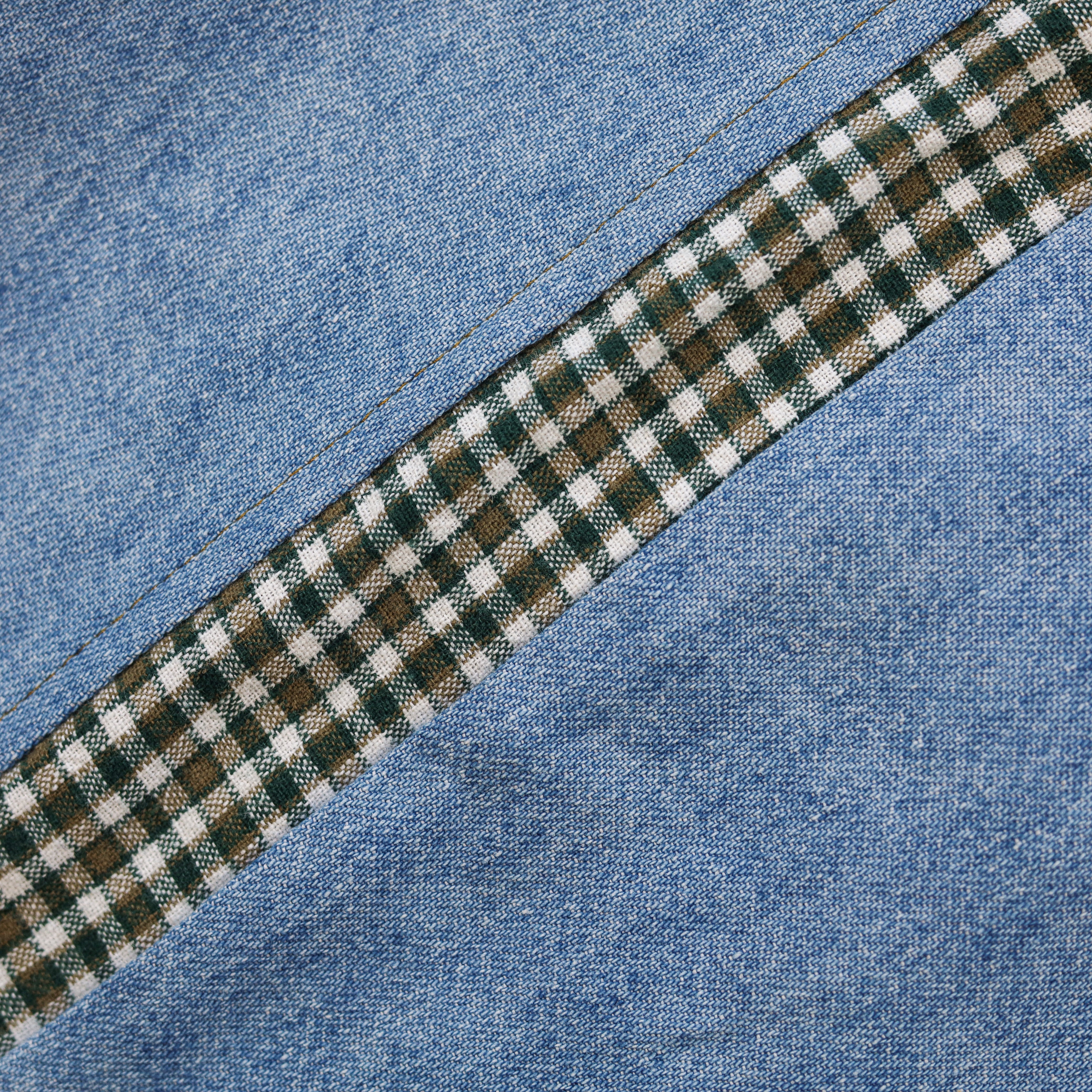 Jeans | Green Checks | 2-3Y