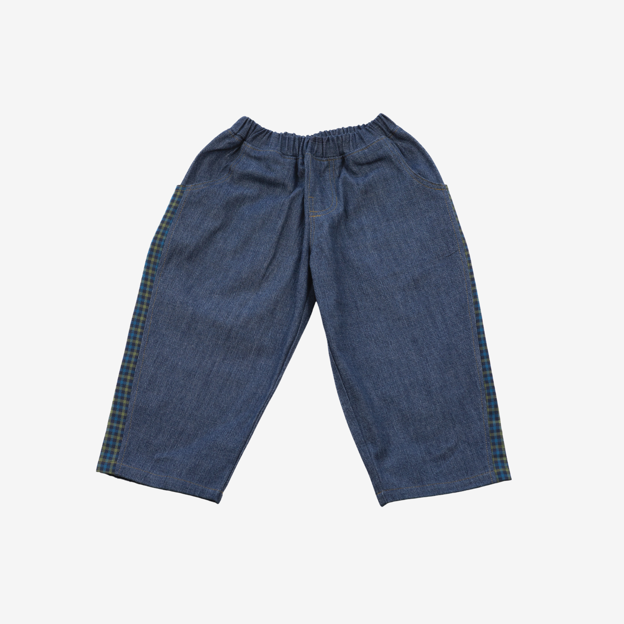 Jeans | Green Checks | 1-2Y