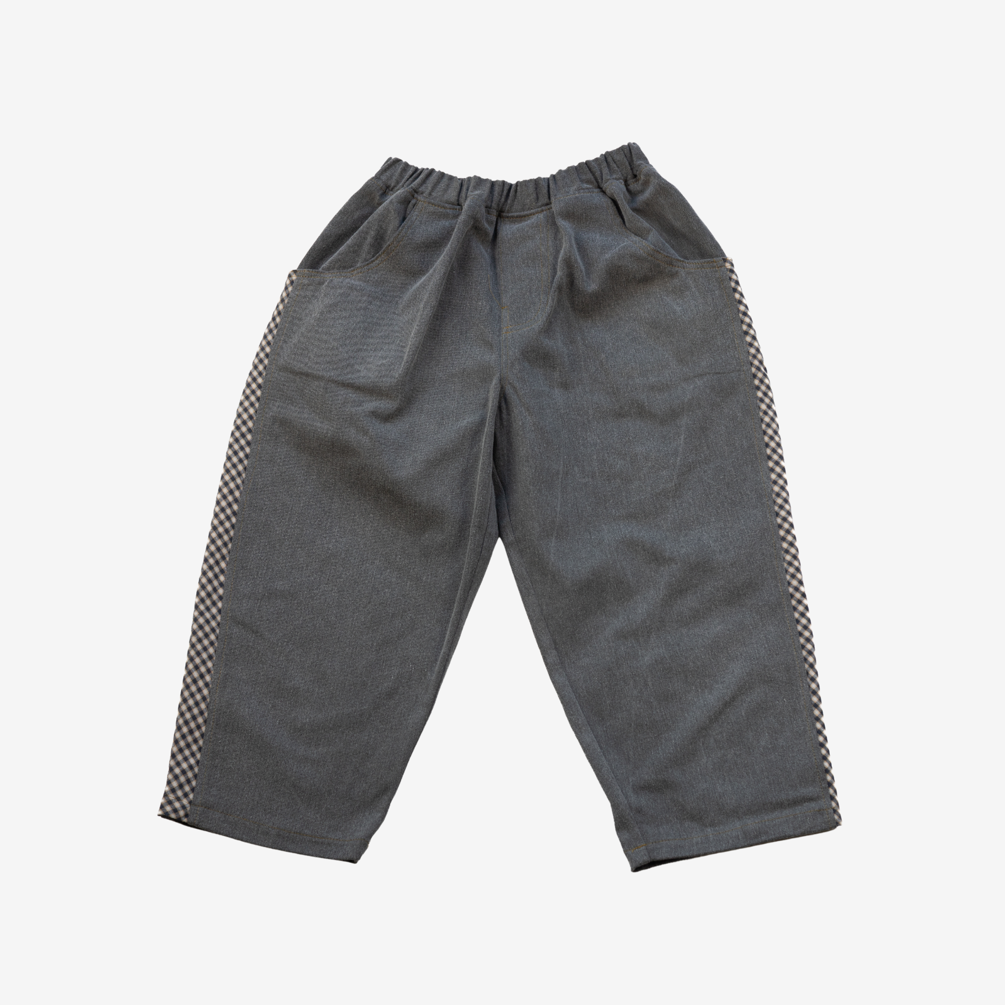 Jeans | Grey Checks | 4-5Y