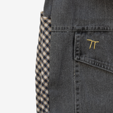 Jeans | Grey Checks | 4-5Y