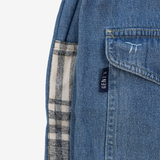 Jeans | Grey Checks | 4-5Y