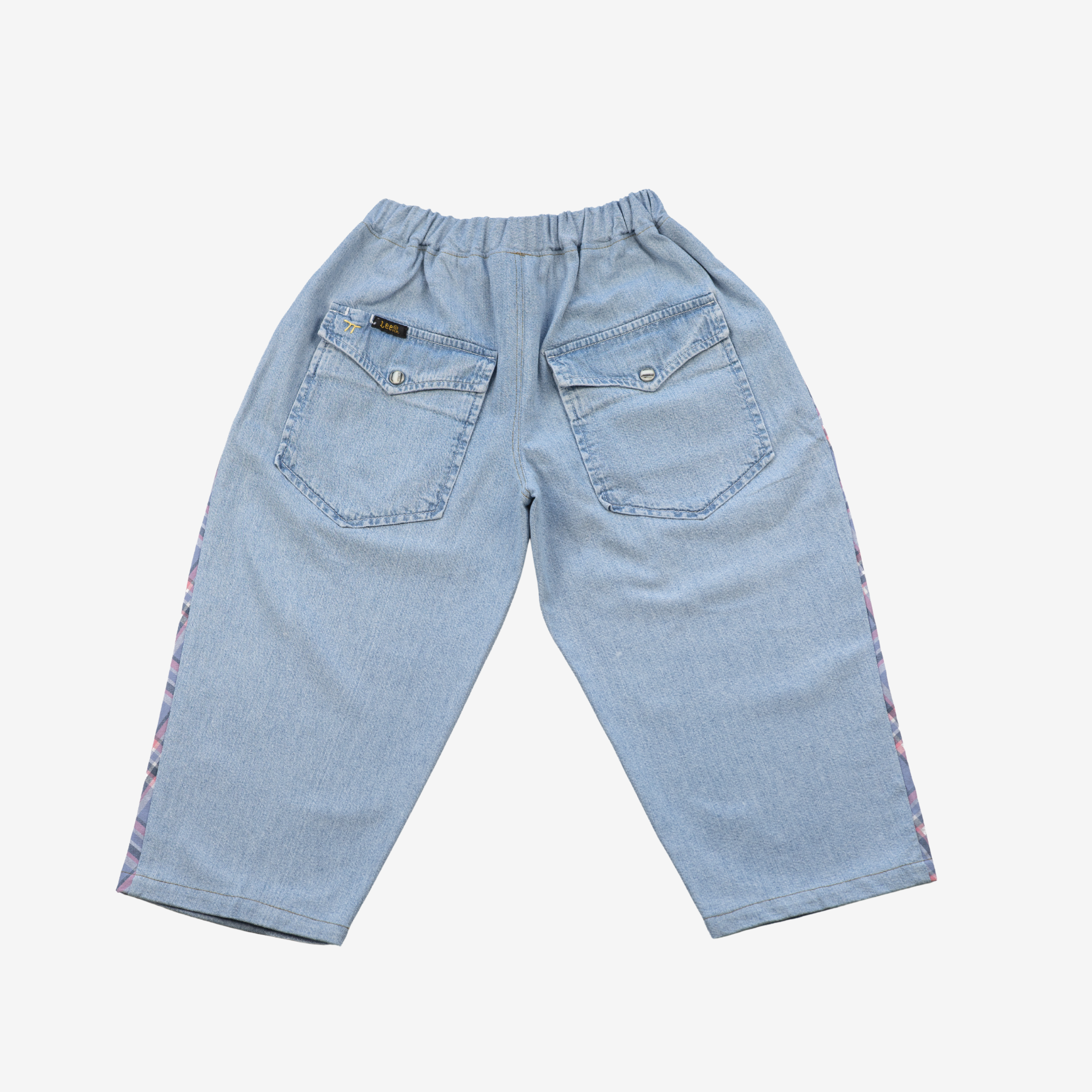 Jeans | Pink Checks | 3-4Y