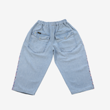 Jeans | Pink Checks | 3-4Y