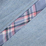 Jeans | Pink Checks | 3-4Y