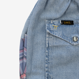 Jeans | Pink Checks | 3-4Y