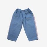 Jeans | Pink Checks | 4-5Y
