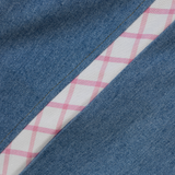 Jeans | Pink Checks | 4-5Y