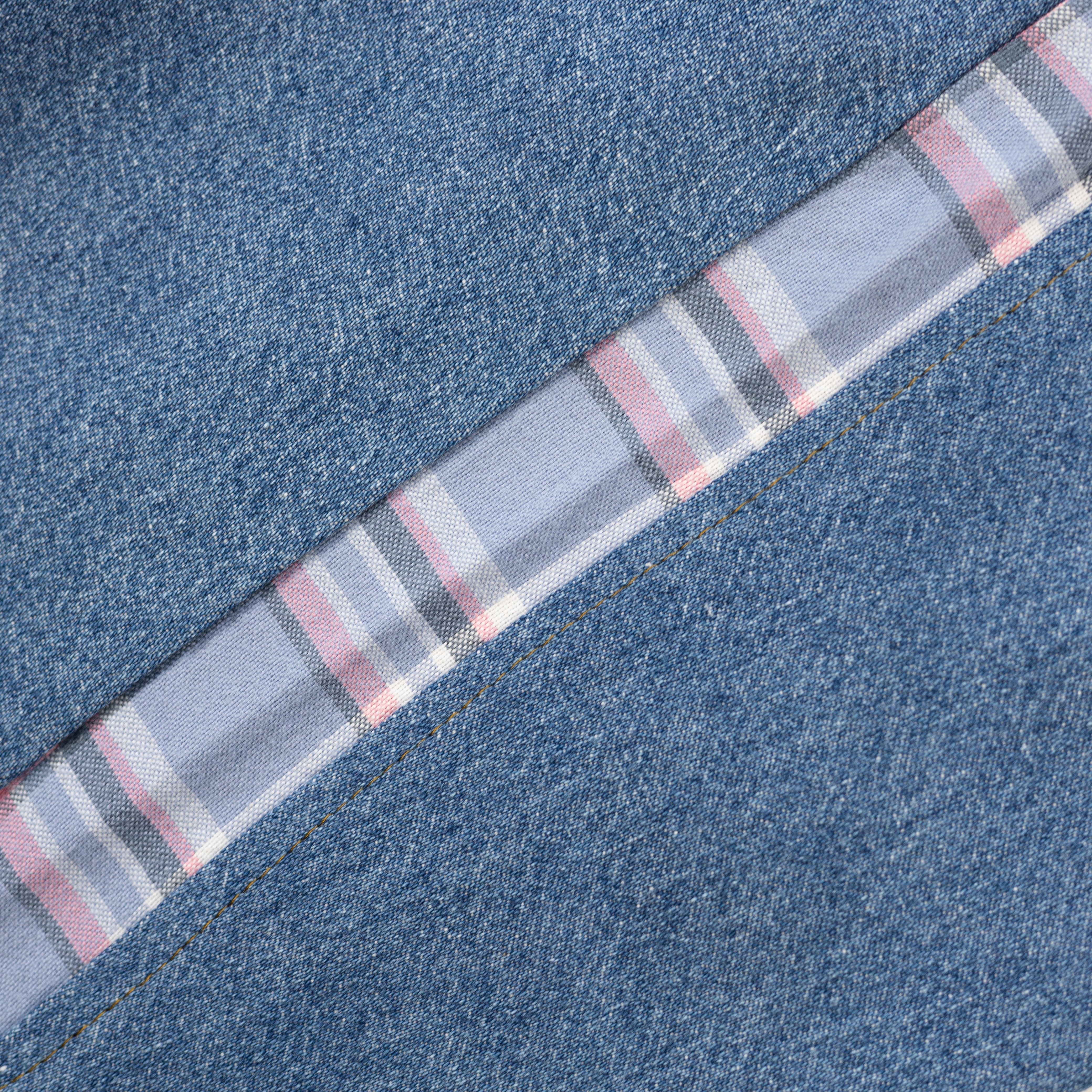 Jeans | Pink Checks | 1-2Y