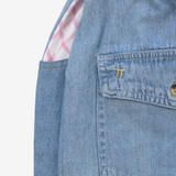 Jeans | Pink Checks | 2-3Y