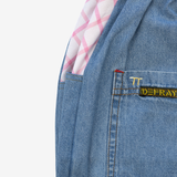 Jeans | Pink Checks | 3-4Y