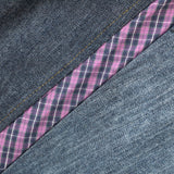 Jeans | Purple Checks | 1-2Y