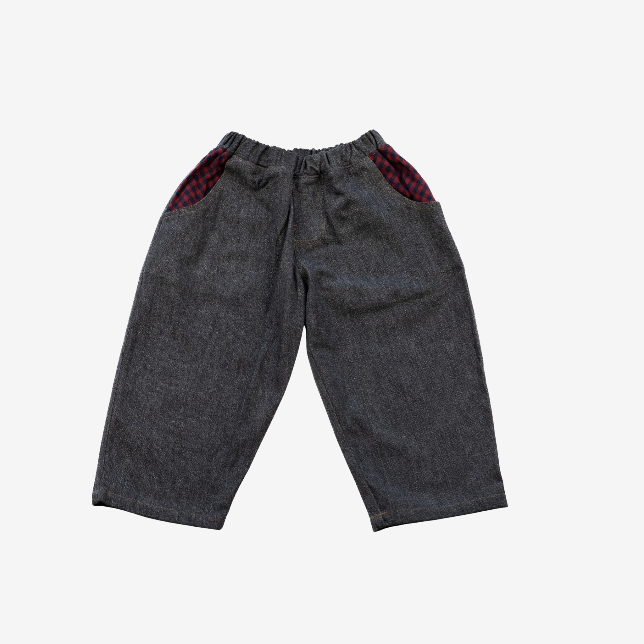 Jeans | Red Checks | 1-2Y
