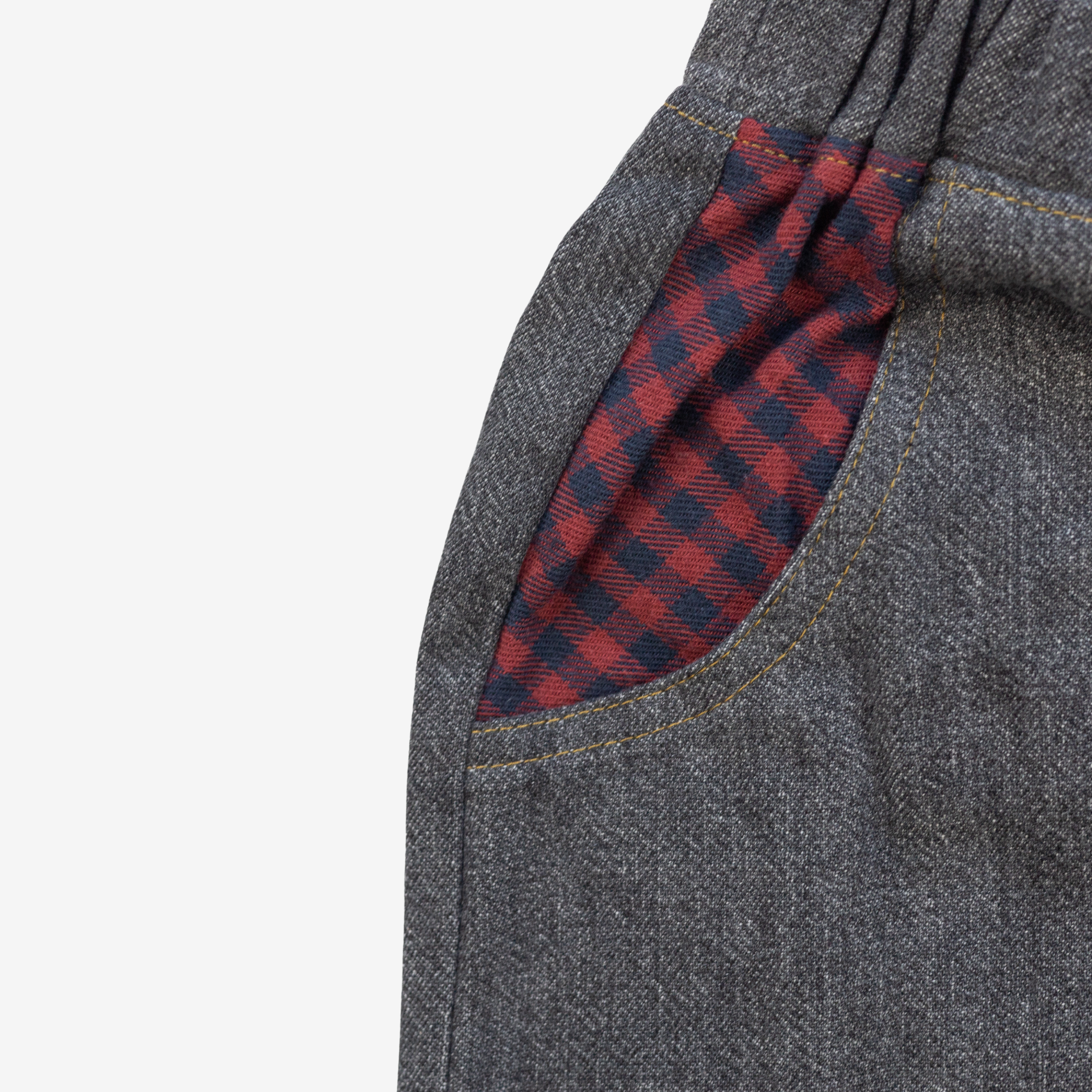 Jeans | Red Checks | 1-2Y