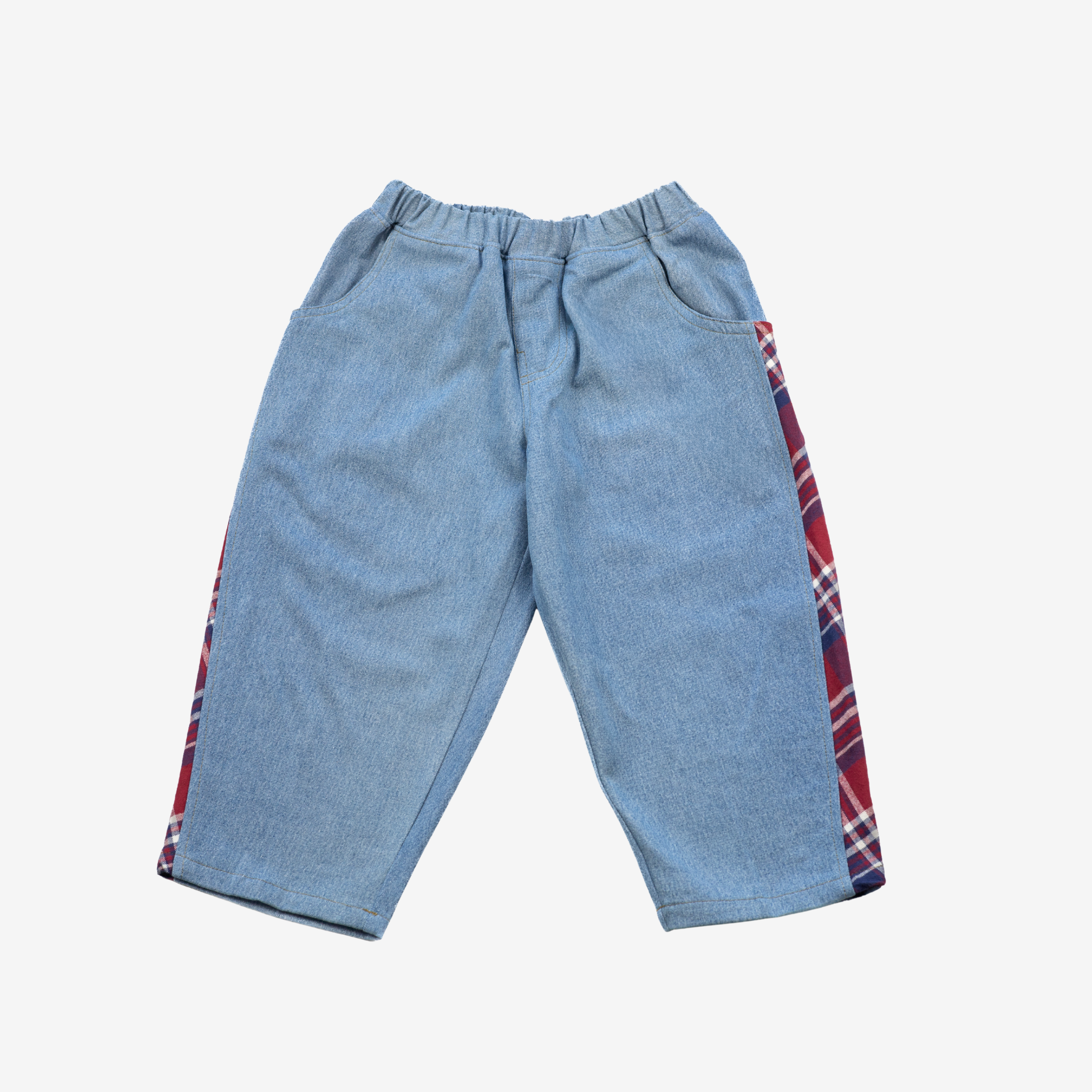 Jeans | Red Checks | 2-3Y