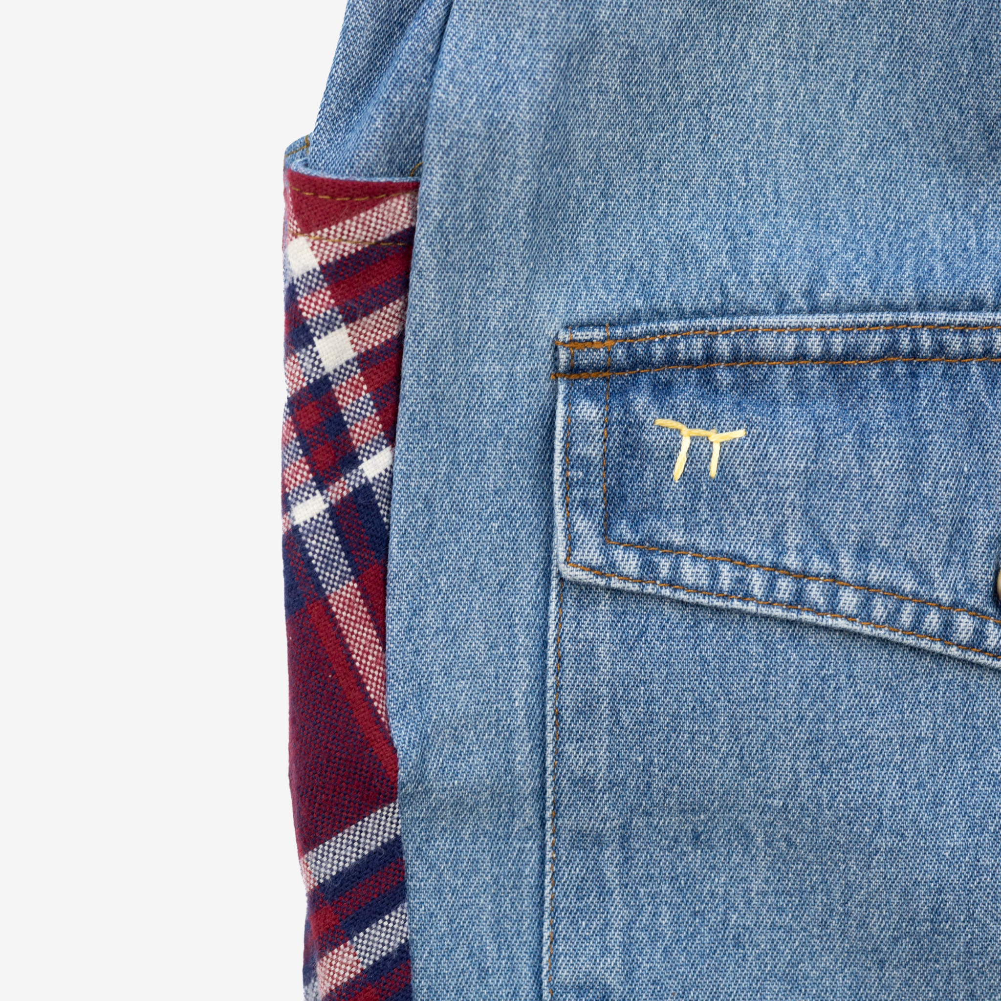 Jeans | Red Checks | 2-3Y