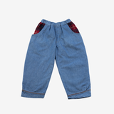 Jeans | Red Checks | 4-5Y