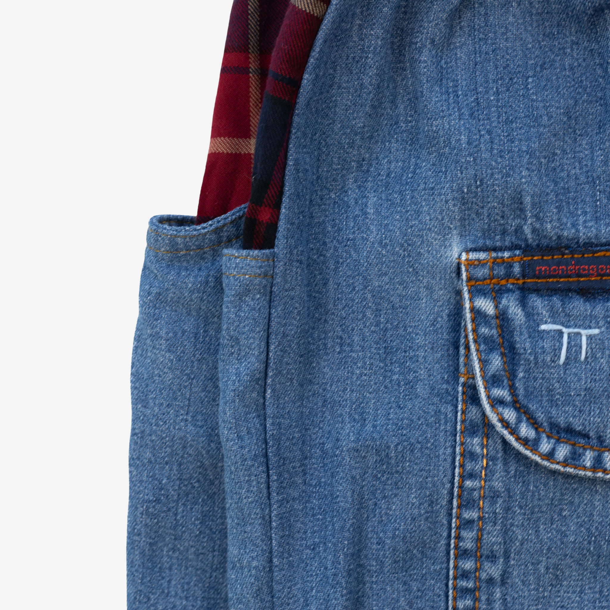Jeans | Red Checks | 4-5Y