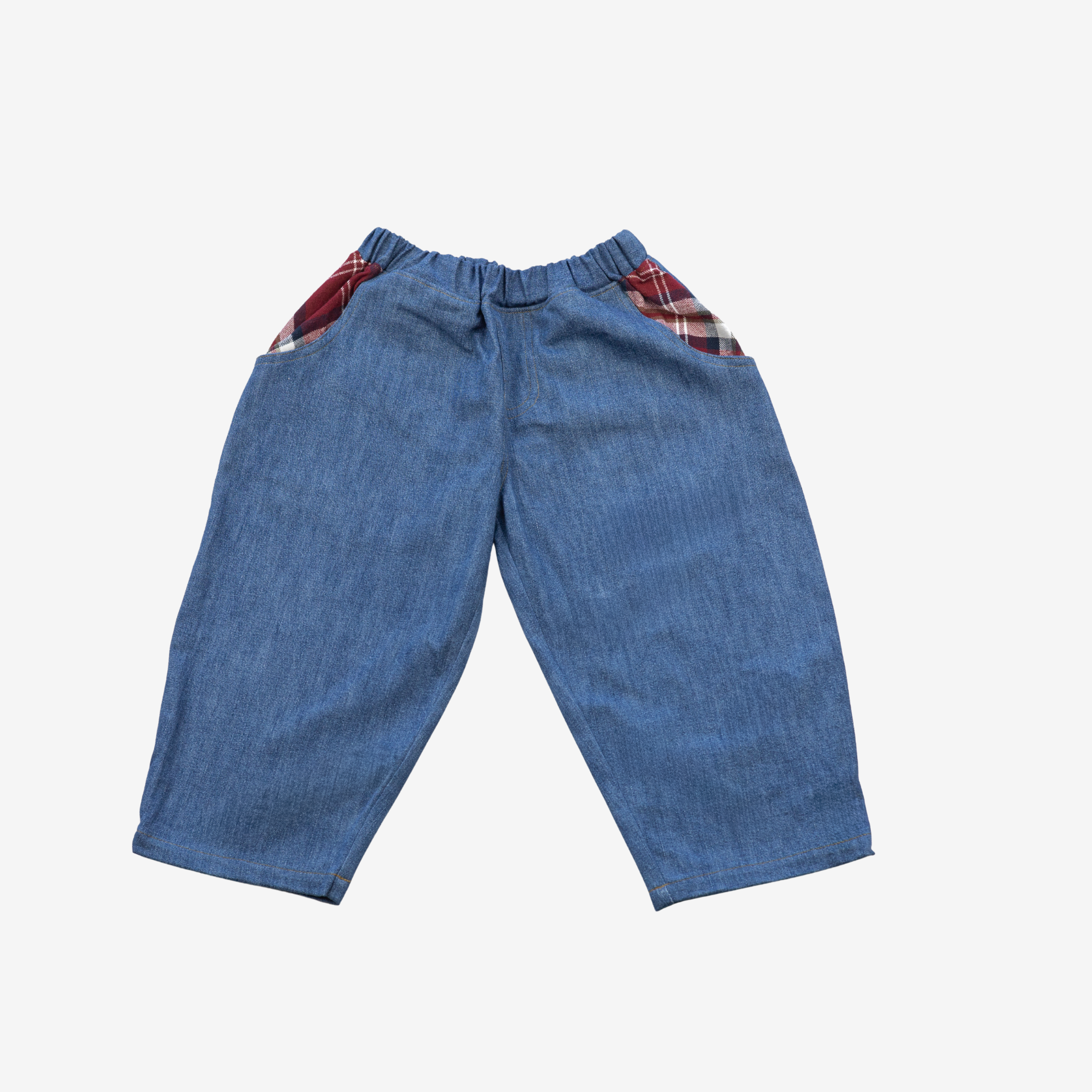 Jeans | Red Checks | 1-2Y