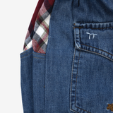 Jeans | Red Checks | 1-2Y