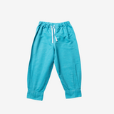 Cuff Pants | Blue | 3-4Y