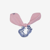 Scrunchie | Coral & Blue