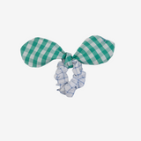 Scrunchie | Green & White