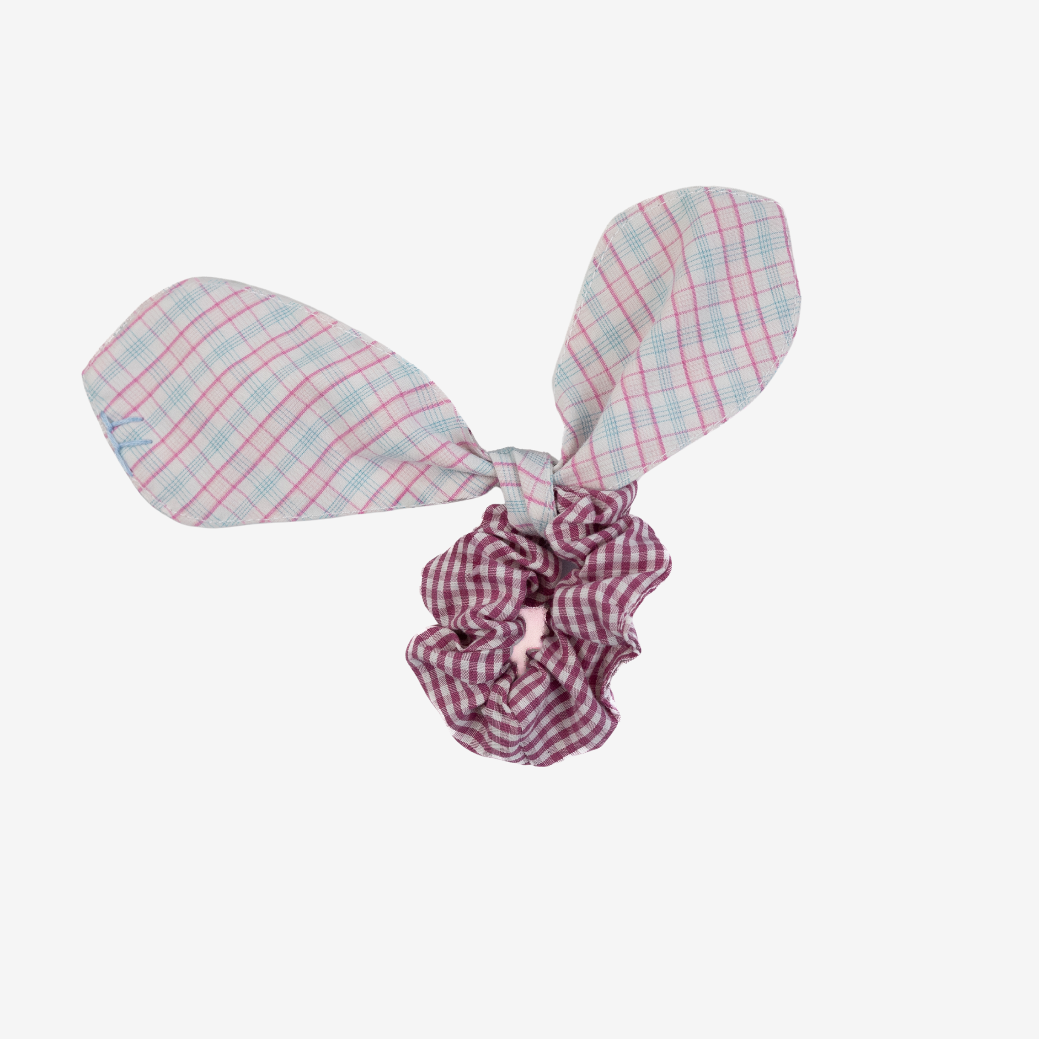 Scrunchie | Pink & White