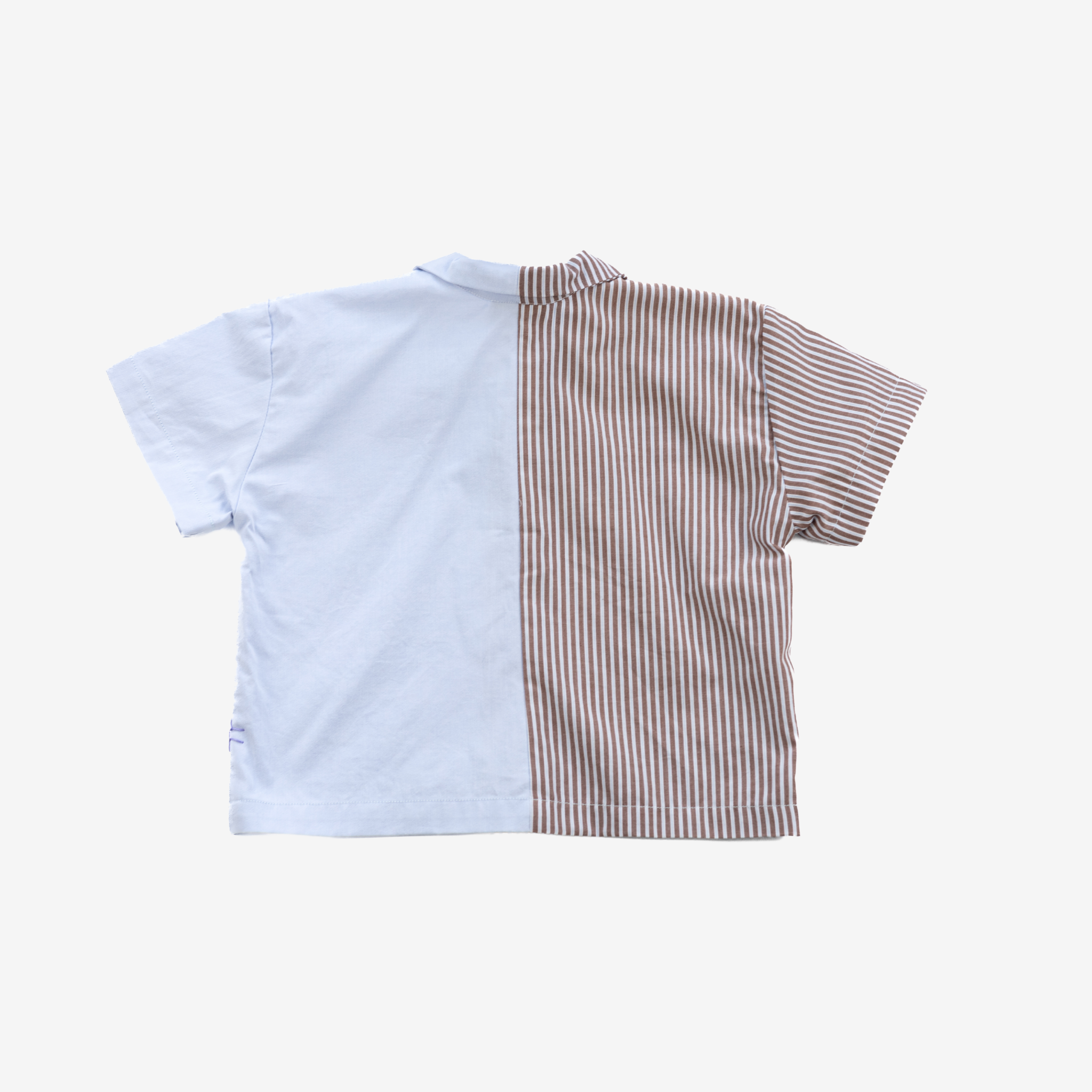 Shirt | Blue & Brown | 1-2Y