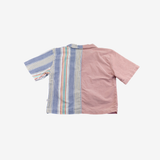 Shirt | Blue & Coral | 7-8Y