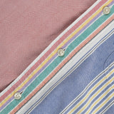 Shirt | Blue & Coral | 7-8Y