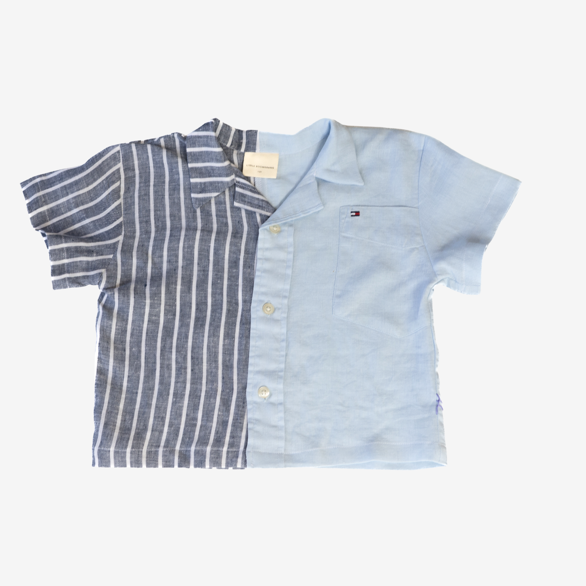 Shirt | Blue & Grey | 1-2Y