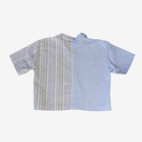 Shirt | Blue & Grey | 3-4Y