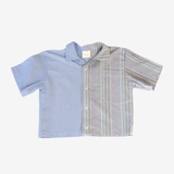 Shirt | Blue & Grey | 3-4Y