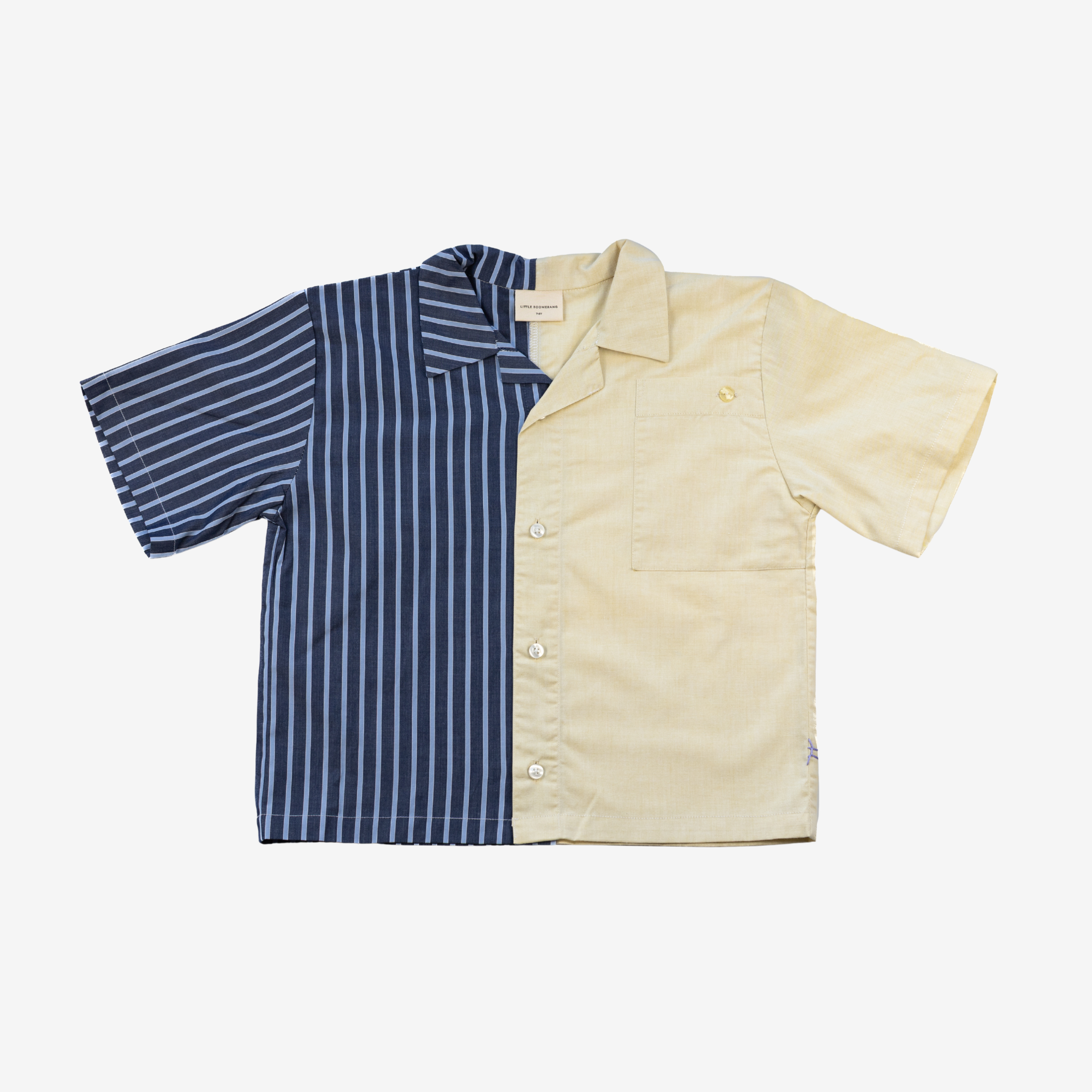 Shirt | Blue & Yellow | 7-8Y
