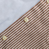 Shirt | Brown & Blue | 3-4Y