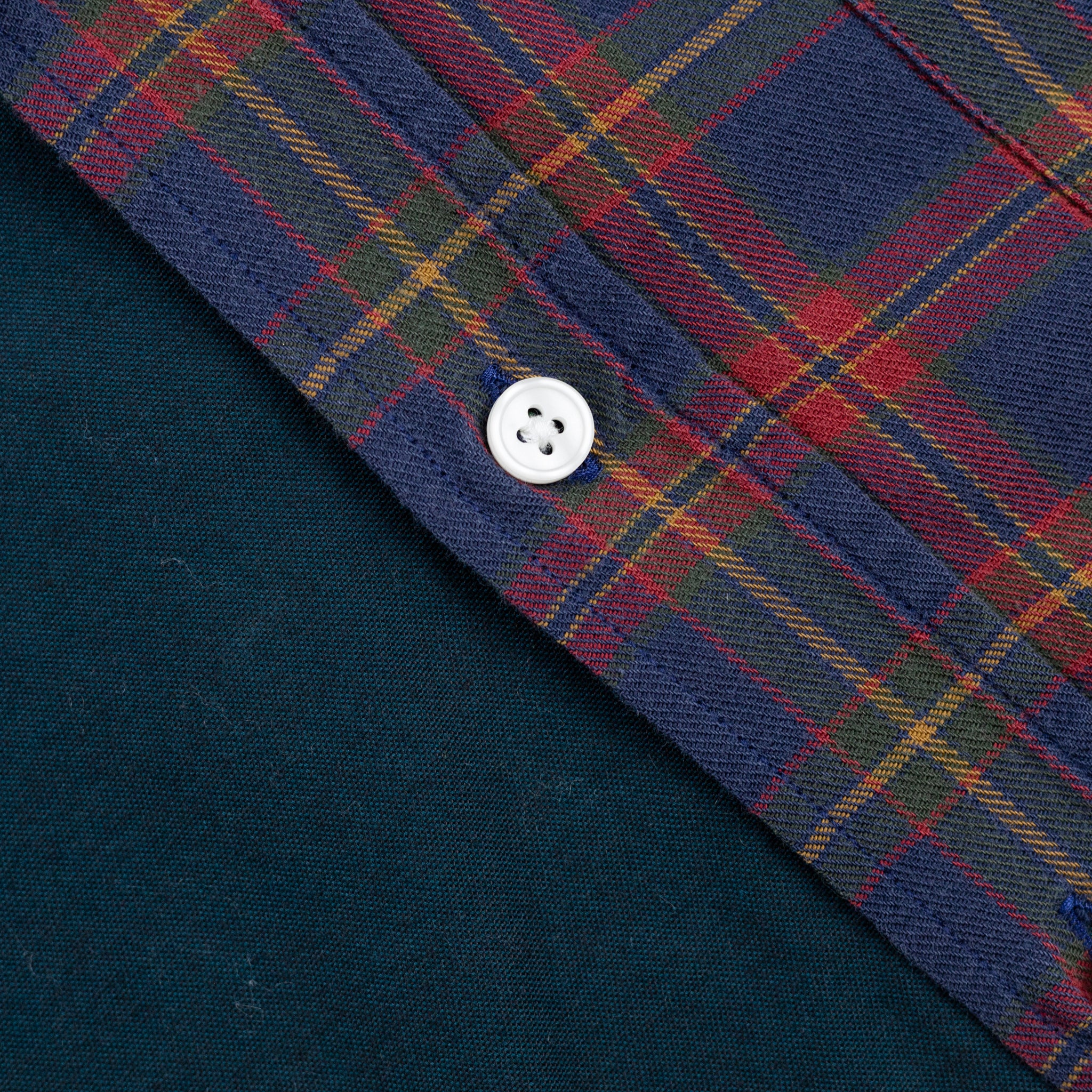 Sleeve Shirt | Green & Red | 3-4Y