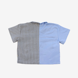 Shirt | Grey & Blue | 1-2Y