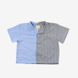 Shirt | Grey & Blue | 1-2Y