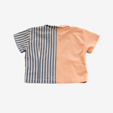 Shirt | Grey & Orange | 1-2Y