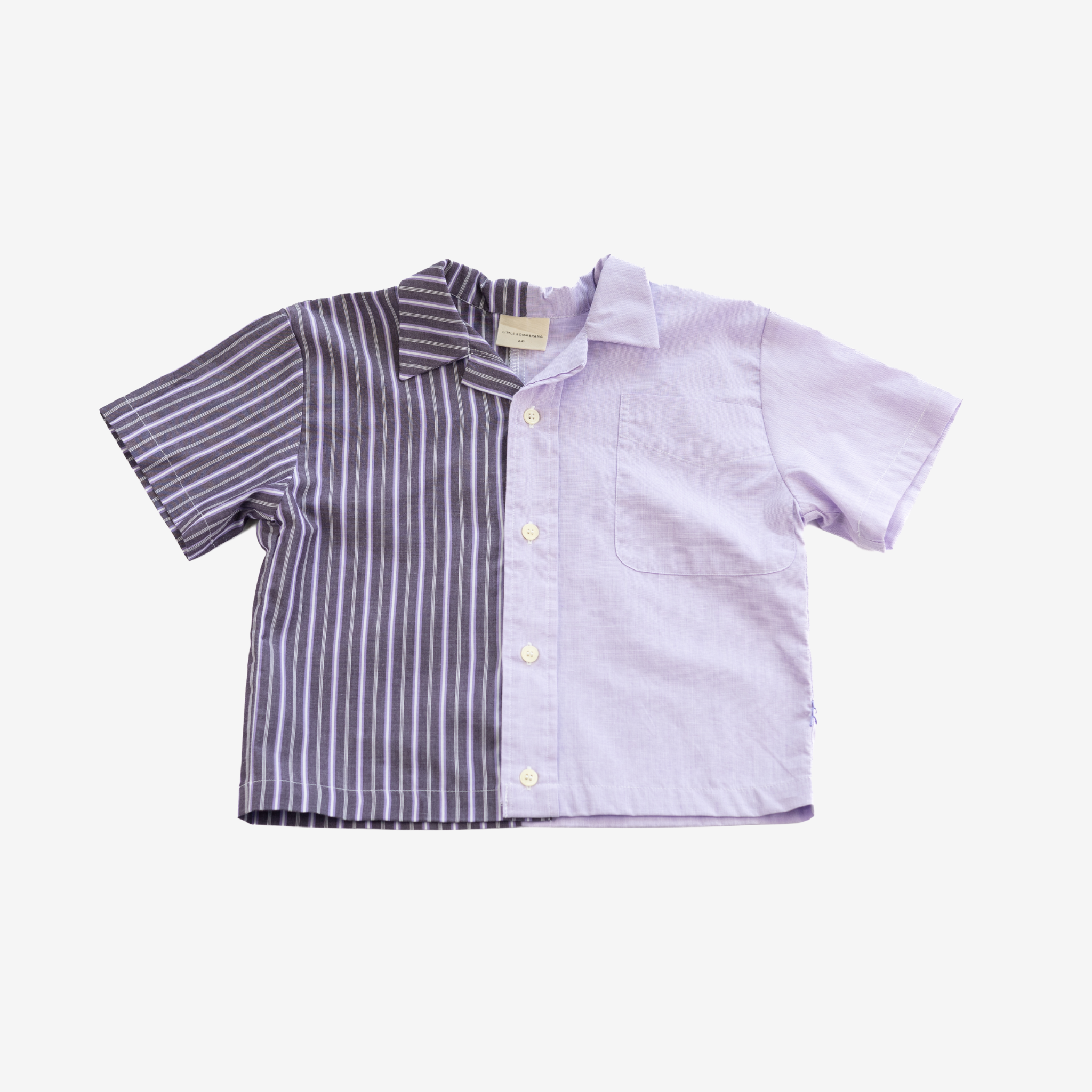 Shirt | Lila & Purple | 3-4Y