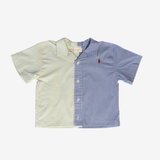 Shirt | Mint & Blue | 3-4Y